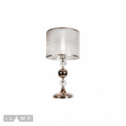 Настольная лампа iLamp T2400-1 Nickel