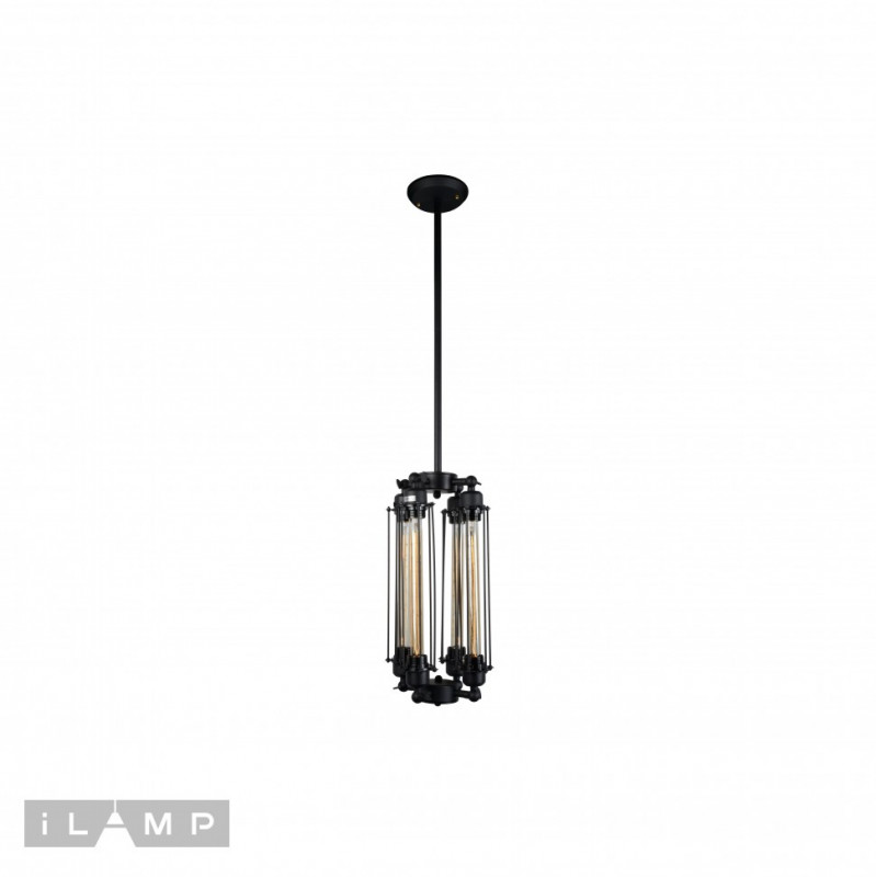 Подвесная люстра iLamp Loft 127-1 подвесная люстра lussole loft adams lsp 8606