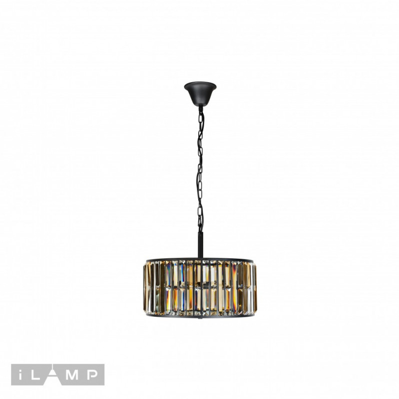 Подвесная люстра iLamp 10390-5P BK люстра ilamp urban 88189 8 cr