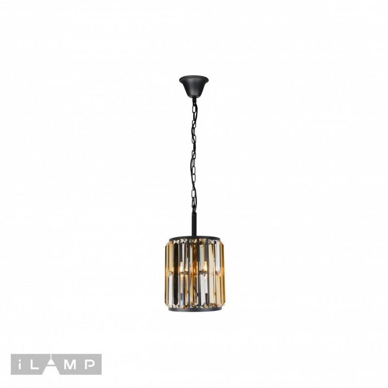 Подвесной светильник iLamp 10390-1P BK настенный светильник ilamp dolce w2543 1 gd