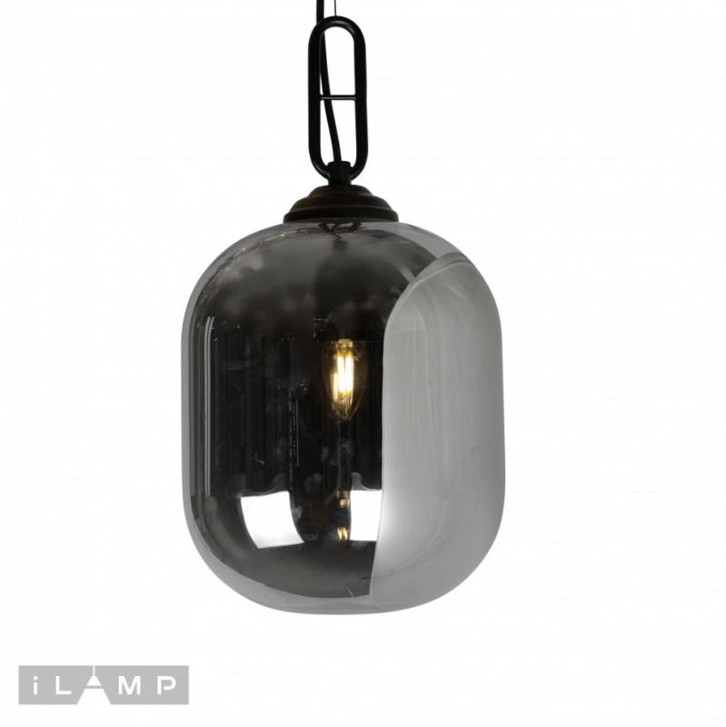 Подвесной светильник iLamp 8792S/1P GR+BK