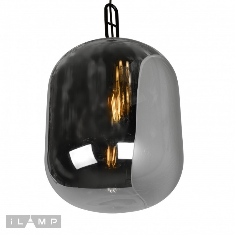 Подвесной светильник iLamp 8792M/1P GR+BK