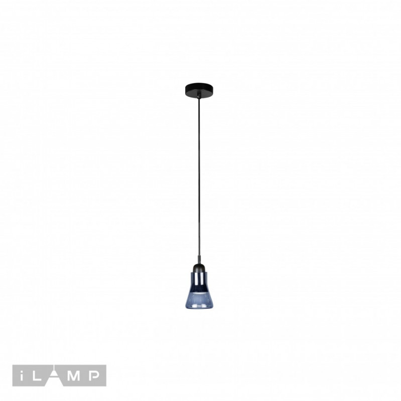 Подвесной светильник iLamp AP9006-1A BU настенный светильник ilamp tribeca 097b 3 matt bronze