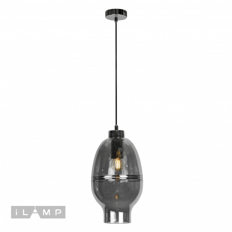 Подвесной светильник iLamp AP9037-1 SG настенный светильник ilamp gramercy w2548 2 nic