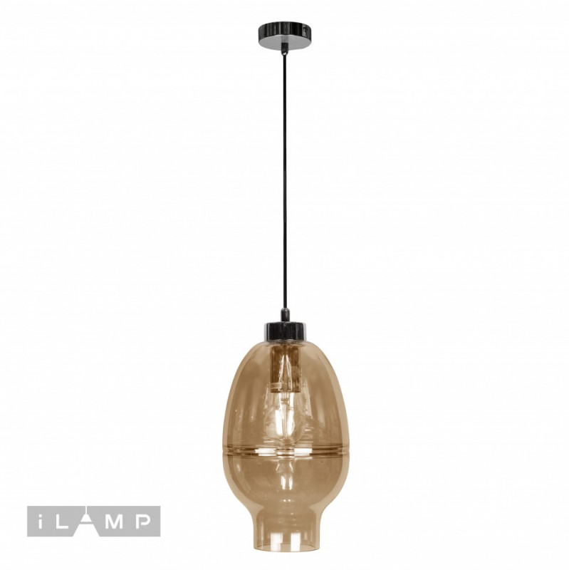 Подвесной светильник iLamp AP9037-1 COG настенный светильник ilamp rich w9509 1 nic