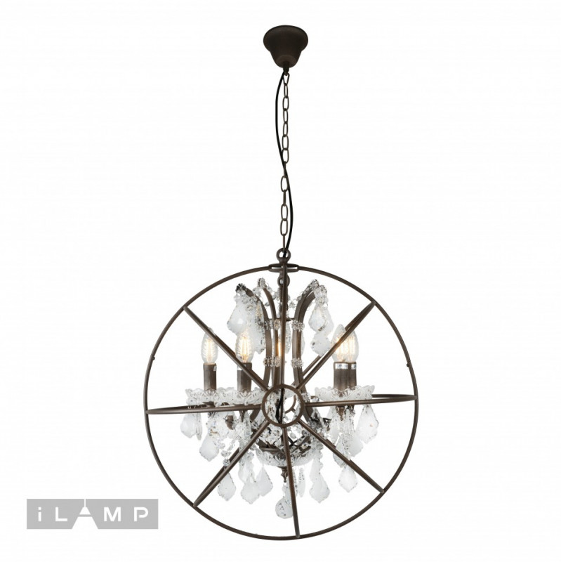 Подвесная люстра iLamp Loft 214-5 подвесная люстра lussole loft adams lsp 8606