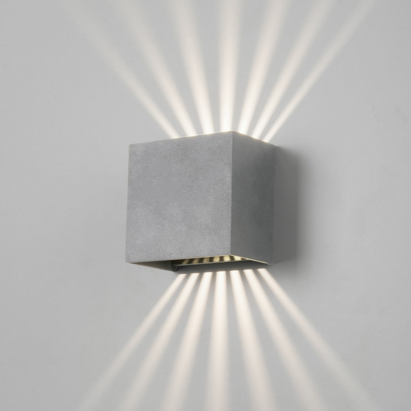 Светильник настенный Elektrostandard Sole серый (35149/D)