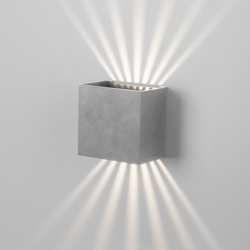 Светильник настенный Elektrostandard Sole серый (35149/D)
