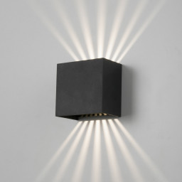 Светильник настенный Elektrostandard Sole черный (35149/D)