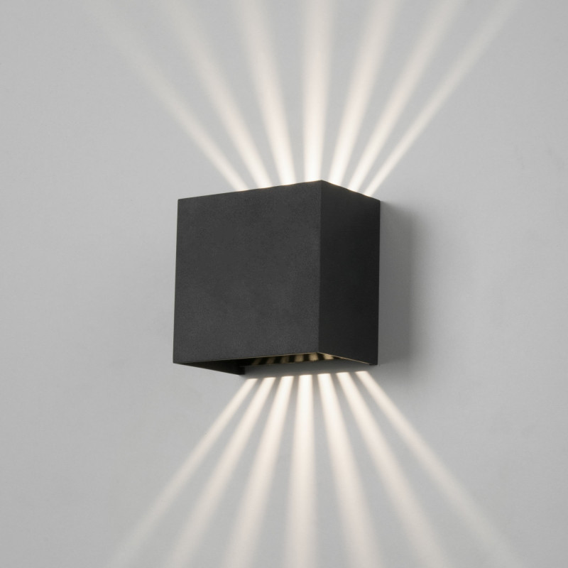 Светильник настенный Elektrostandard Sole черный (35149/D) светильник настенный elektrostandard candle d 35150 d темно серый