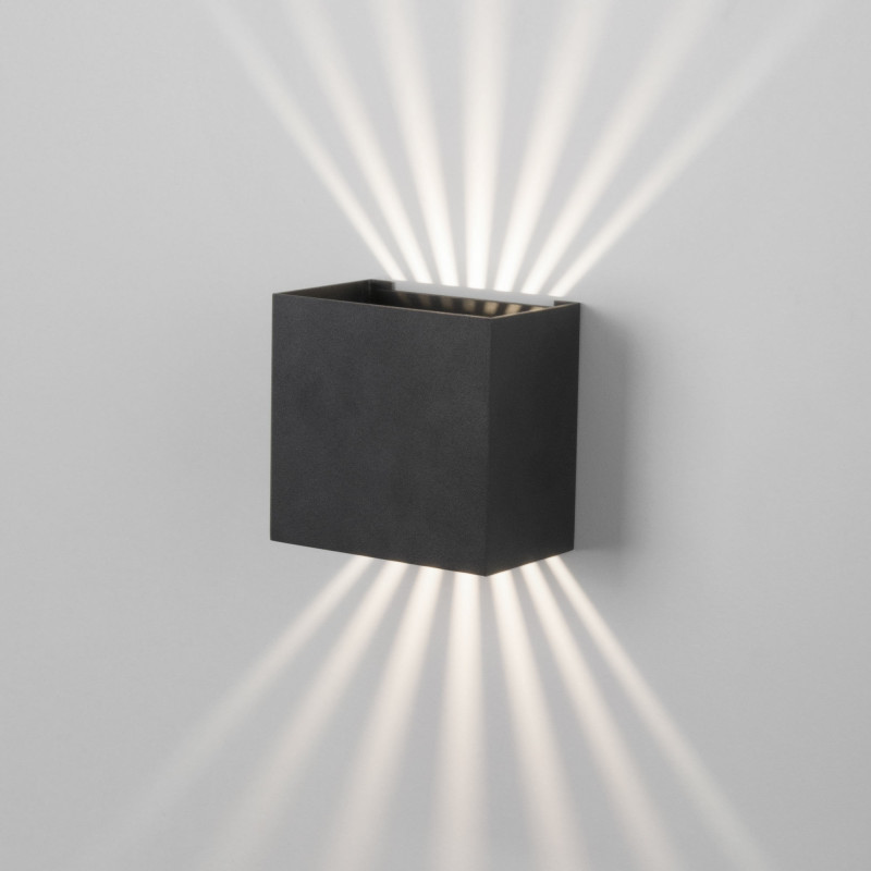 Светильник настенный Elektrostandard Sole черный (35149/D)