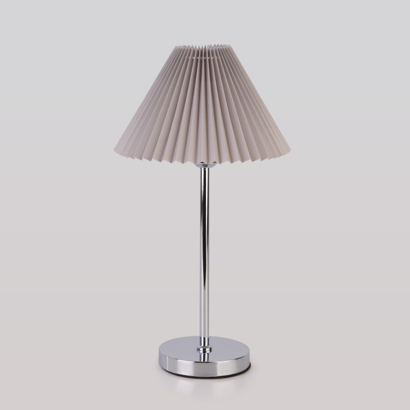 Настольная лампа Eurosvet 01132/1 хром/серый настольная лампа eurosvet 01213 1 хром