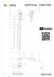 Торшер Mantra 7350