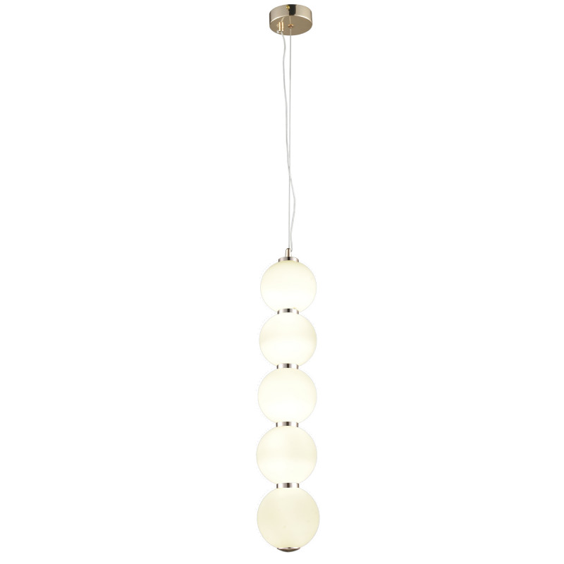 Подвесная люстра Natali Kovaltseva LED LAMPS 81100/5C GOLD WHITE подвесная люстра natali kovaltseva led lamps 81357 gold satin