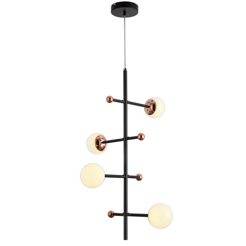 

Подвесная люстра Natali Kovaltseva LED LAMPS 81338 GOLD BLACK, LED LAMPS 81338 GOLD BLACK