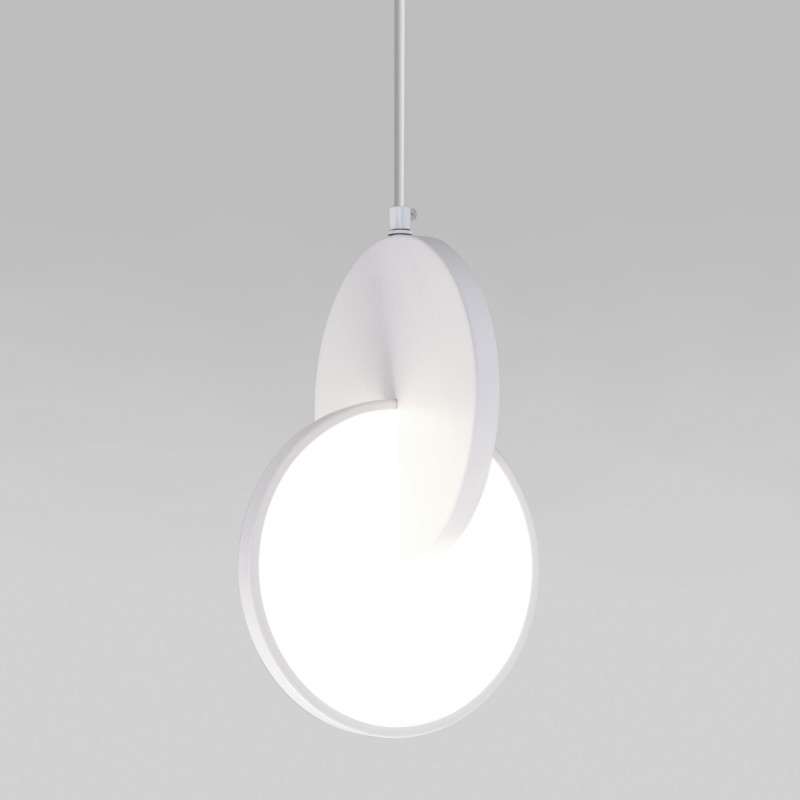 Подвесной светильник Eurosvet 50225/1 LED белый подвесной светильник eurosvet 50189 1 led серебро