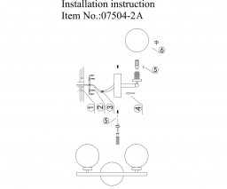 Бра Kink Light 07504-2,02