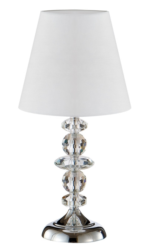 Настольная лампа Crystal Lux ARMANDO LG1 CHROME подвесная люстра crystal lux armando gold armando sp6 6 gold