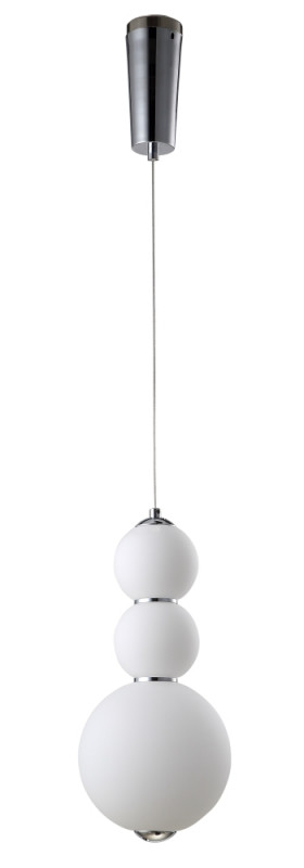 Подвесной светильник Crystal Lux DESI SP3 CHROME/WHITE подвесной светильник crystal lux desi sp6 chrome white