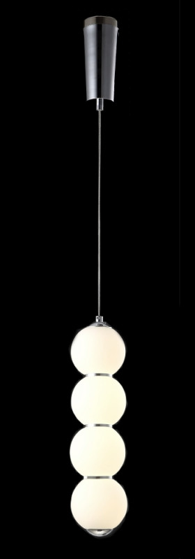 Подвесной светильник Crystal Lux DESI SP4 CHROME/WHITE