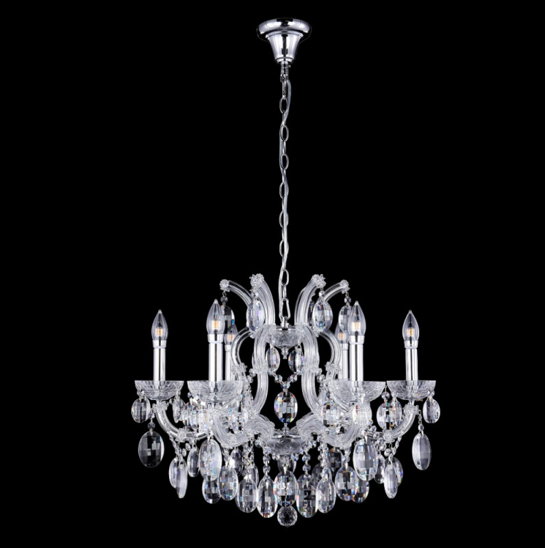 

Подвесная люстра Crystal Lux HOLLYWOOD SP6 CHROME, HOLLYWOOD SP6 CHROME