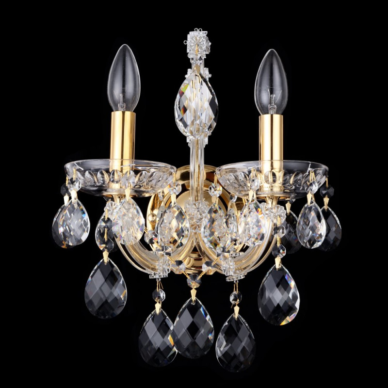 

Бра Crystal Lux ISABEL AP2 GOLD/TRANSPARENT, ISABEL AP2 GOLD/TRANSPARENT