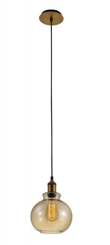 Подвесной светильник Crystal Lux OLLA SP1 AMBER цена и фото