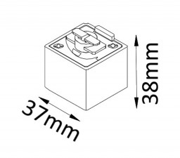 Адаптер Crystal Lux CLT 0.212 03 WH