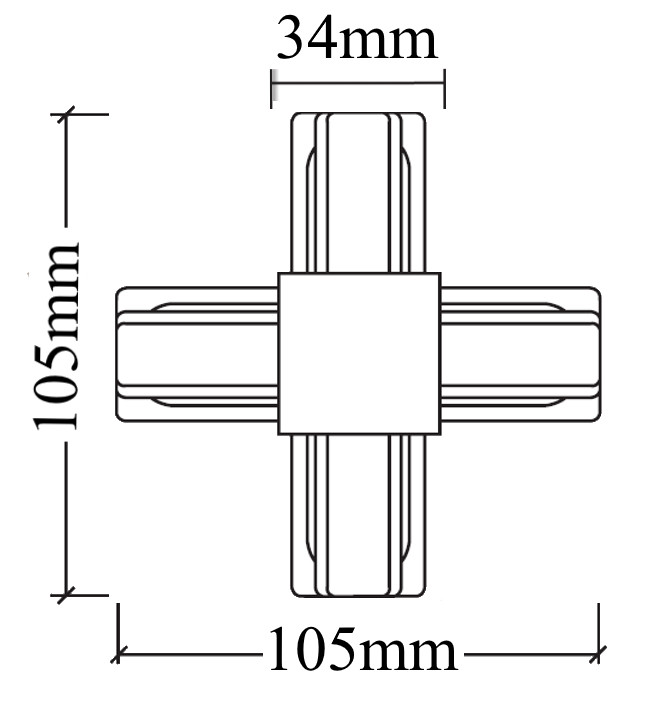 Коннектор Crystal Lux CLT 0.211 09 BL