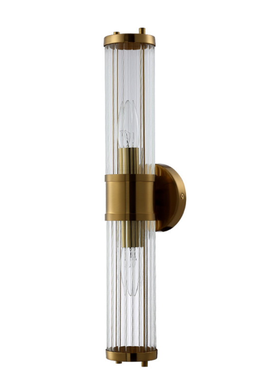Бра Crystal Lux SANCHO AP2 BRASS бра crystal lux justo ap2 brass