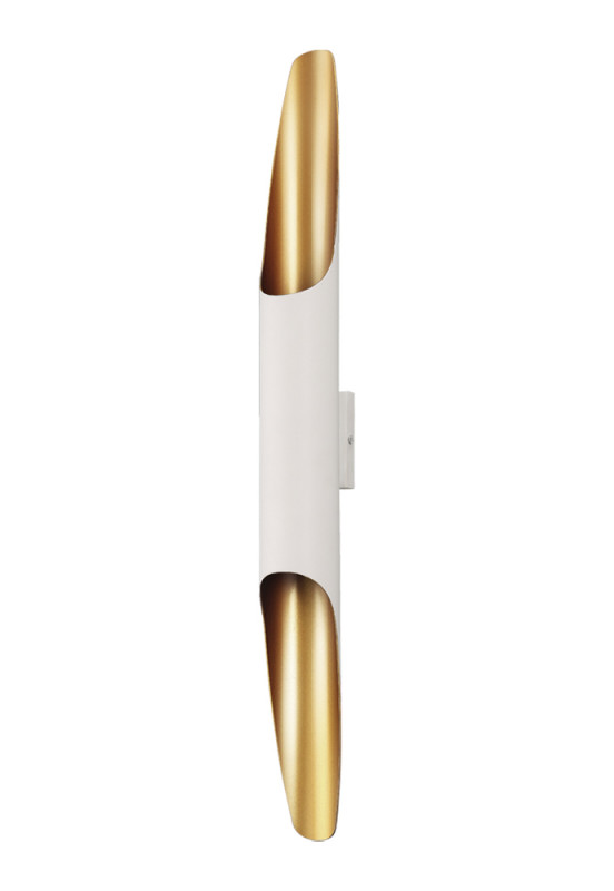 Бра Crystal Lux CLT 332W2-V2 WH-GO настенный светильник crystal lux clt 332w4 v2 wh go белый золото