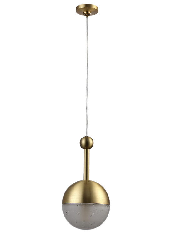 Подвесной светильник Crystal Lux TRUENA SP1 BRONZE adria sculptural bronze стол приставной