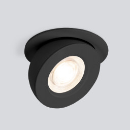 Встраиваемый светильник Elektrostandard Pruno черный 8W 4200К (25080/LED)
