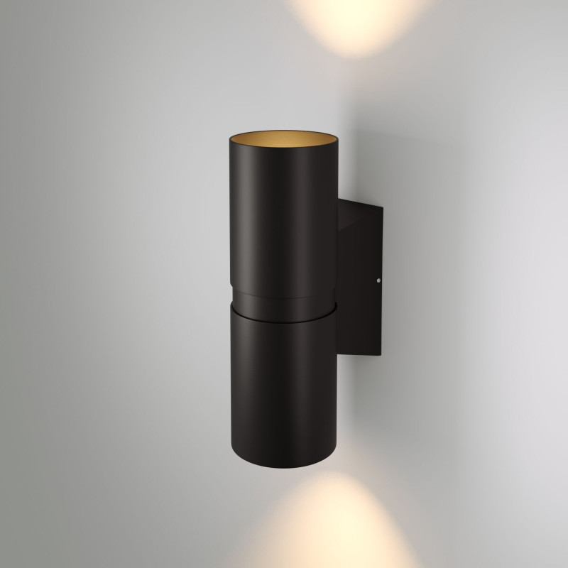 Светильник настенный Elektrostandard Liberty LED черный (35124/U) светильник настенный elektrostandard sole черный 35149 d