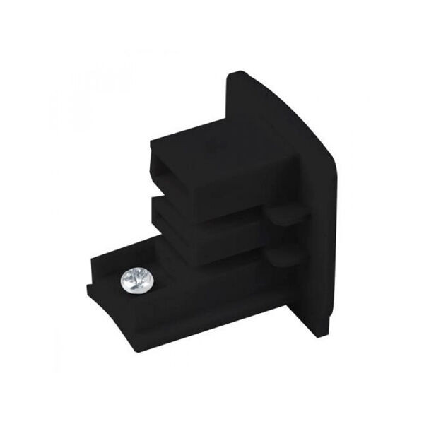 Заглушка Elektrostandard Заглушка для трехфазного шинопровода (черный) 85106/00 угловой наружный коннектор для трехфазного шинопровода эра