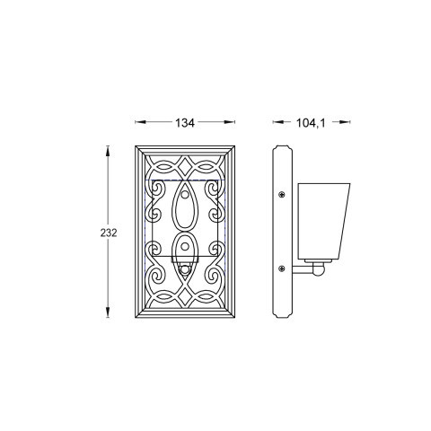 Бра Vele Luce VL4164W01