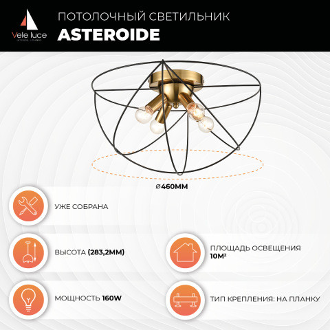 Накладной светильник Vele Luce VL5342L04