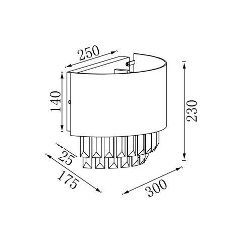 Бра Vele Luce VL3173W02