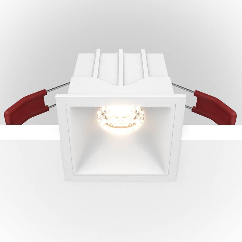 Встраиваемый светильник Maytoni Technical DL043-01-10W4K-D-SQ-W
