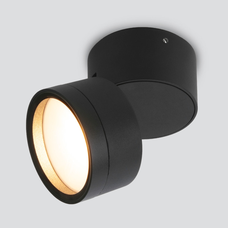 Накладной уличный светильник Elektrostandard Okko черный (35157/U) цена и фото