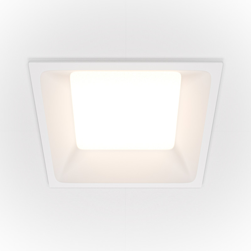 Встраиваемый светильник Maytoni Technical DL054-12W3K-W трековый светильник technical tr017 2 10w3k b