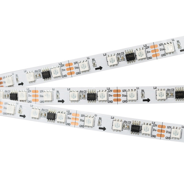Лента Arlight 026367(2) 12v 5m s type bendable led strip 48leds m 60leds m smd 5050 rgb white warm white flexible lights tape non waterproof ip20