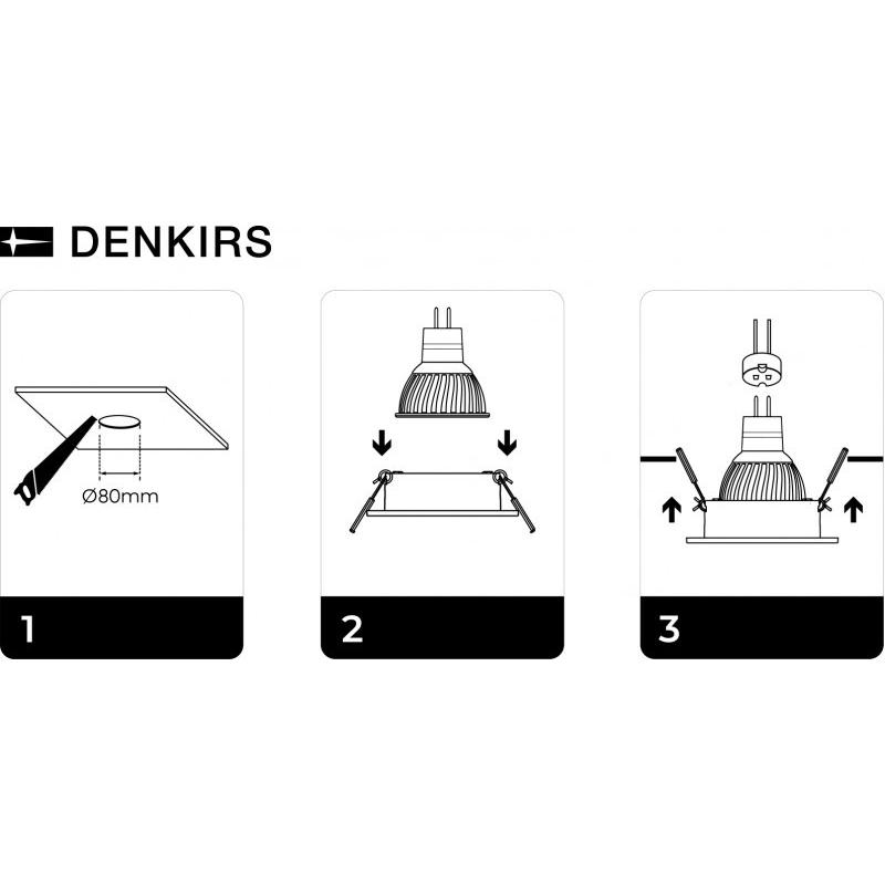 Встраиваемый светильник Denkirs DK3020WW DK3020-WH купить в Москве ...