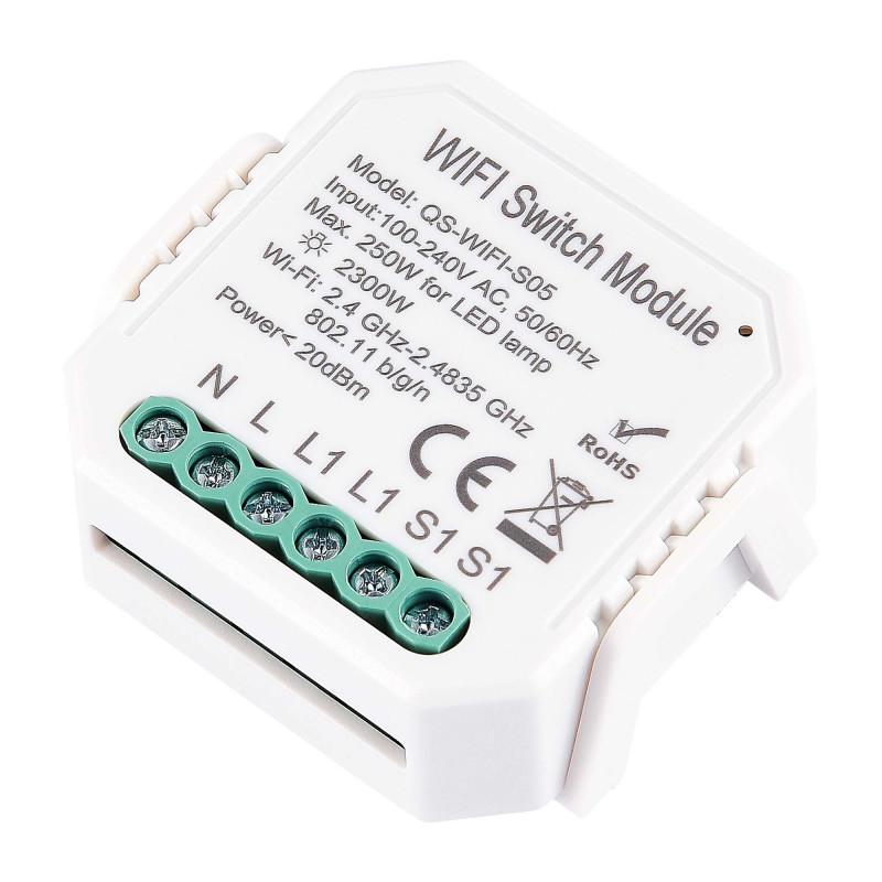 Wi-Fi реле ST-Luce ST9000.500.01C реле hf118f 006 1hs5t 5в 10a