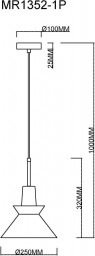 Подвесной светильник MyFar MR1352-1P