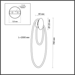 Бра Odeon Light 4391/20WL