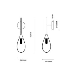 Бра Vele Luce VL5864W01