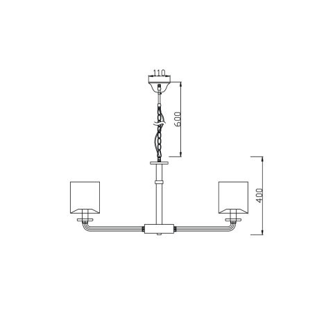 Подвесная люстра Vele Luce VL1753L08