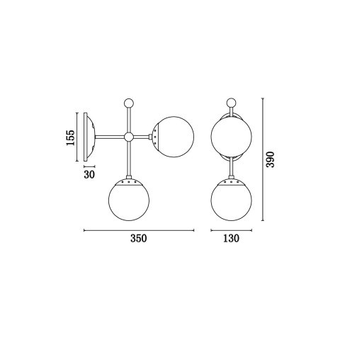 Бра Vele Luce VL5013W02