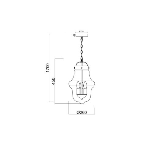 Подвесная люстра Vele Luce VL5045P31